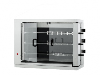 Chicken grill, 48 Chicken, 38,4 kW, 1098x480x1920mm