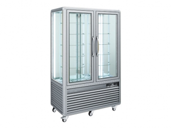 Chocolate display case, 790 W, +14°C/+16°C, 1180x620x1895mm