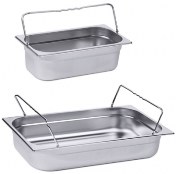 Contacto GN Containers, 1/2 GN, with Folding Handles