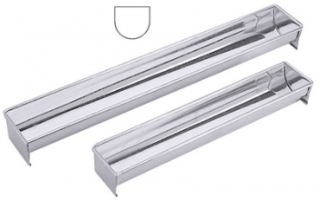 Contacto Terrine (Gutter)/ Yule Log Mould, mirror polished finis