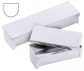 Contacto Terrine/Yule Log Mould, stainless steel, mirror polishe