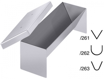 Contacto Terrine Mould with Lid stainless steel, mirror polished