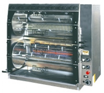 Gas-Chicken grill Doublegrill 84P, 26,5 Kw, 1450x680x1230mm