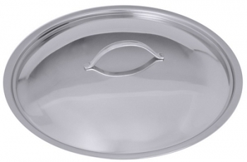 Milk Pot, mirror polished, with hollow handle and pouring edge