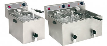 GAM Electric fryer FT99V, 230V, 2 x 8,5 liter, 550x510x270mm