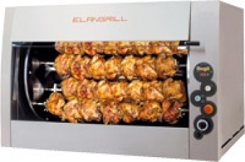 Gas-Chicken grill Delta 126P, 32 Kw, 1450x1040x980mm