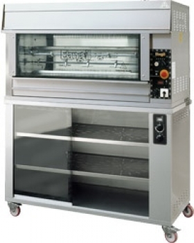 Gas-Hähnchengrill Isola 84P, 15 Kw, 1450x750x850mm