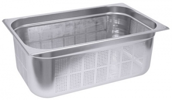 Contacto Perforated GN Containers, GN 1/1, stainless steel, 4cm depth