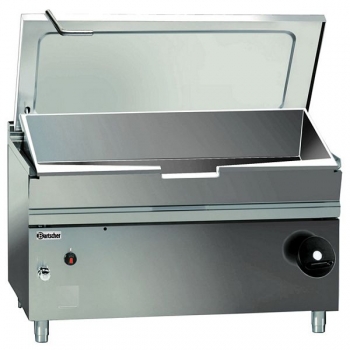 Electric tilting frying pan, 125 litres, 14,8 kW, 1200x900x900mm
