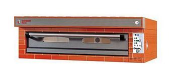 Pizza oven, 9 pizzas, 8,1 kW, 1300x1270x530mm