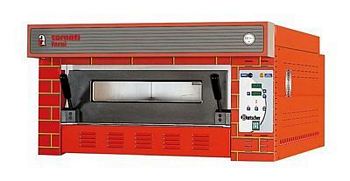 Pizza oven, 6 Pizzas, 960x1260x520mm