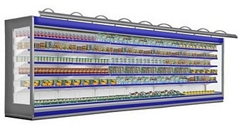 OPEN MERCHANDISER Barbados , Length From 1250 to 2500mm
