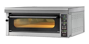 GAM Electric pizza oven M9E TOP, DIGITAL-Full fireclay, 9x34cm P