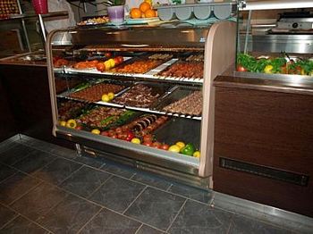 Kebab showcase Alava, 1900x850x1130mm