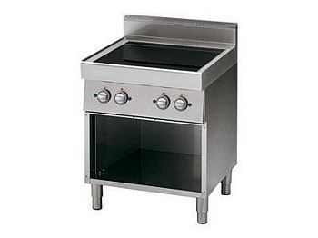 Modular Ceran range, 4 heating zones, 9,2 kW, 700x700x850mm