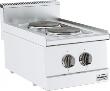 Electric range 400 V / 2x1.85 kW, 400x600x300