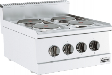 Electric range 4x1,85 kW, 600x600x300