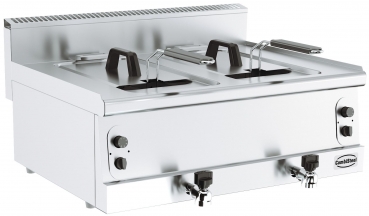 Gas Fryer Incl baskets 800 x 600 x 300, 2x 6 kW