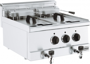 Electric fryer Incl baskets 600 x 600 x 300  400 V / 2x 7,5 k