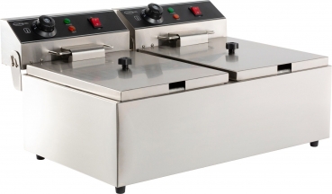 ELECTRIC COUNTER FRYER  630 x 505 x 355, 2x 3,3 kW