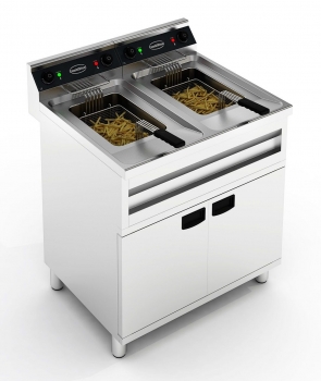 ELECTRIC FRYER  400 x 700 x 850, 400 V / 2x 6 kW