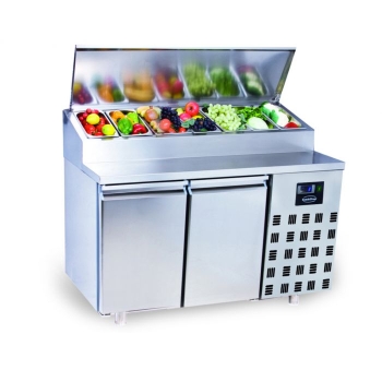 SALADETTE 2 DOORS 7x 1/3GN CONTAINERS