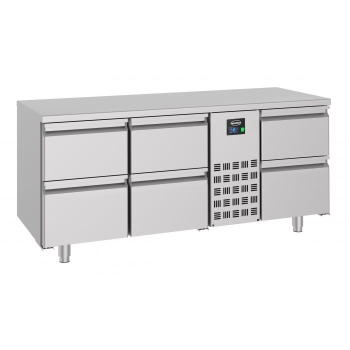 700 REFRIGERATED TABLE 6 DRAWERS MONOBLOCK