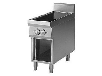Modular Induction cooker, 2 hot plates, 400x900x850mm