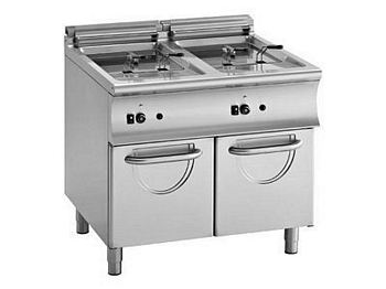 Modular Gas Fryer, 20+20 liters, 2x16,5 kW, 900x900x850mm