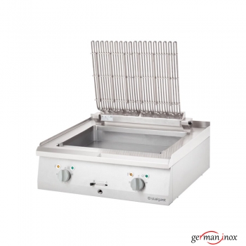 Electric water grill with grate 700 ND series, 8.2 kW, 400 volts, 800 x 700 x 250 mm