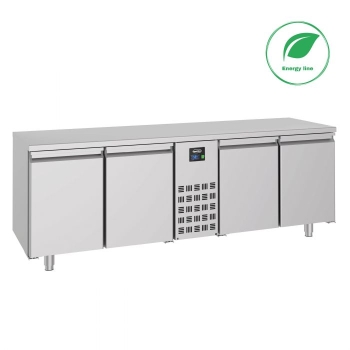 700 REFRIGERATED COUNTER 4 DOORS MONO BLOCK