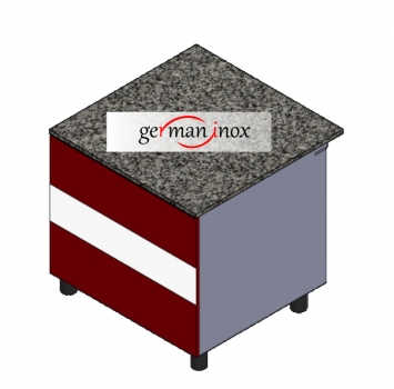Gastroline | Bistroline cash desk color front 134x90x86