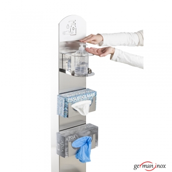 Hygiene station | Disinfectant dispenser | Protection against corona virus