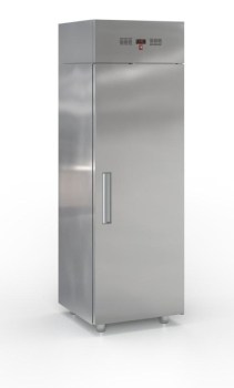 1 door refrigerator (74x83 cm) in the color silver
