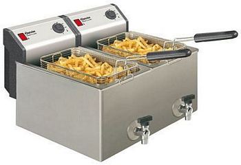 Bartscher Double deep fat fryer 