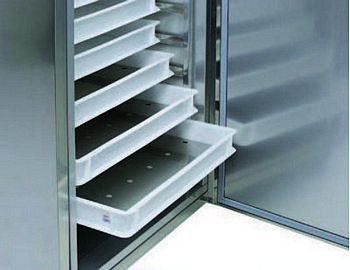 Stainless Steel Refrigerator, –4 bis +6, 780x680x2000mm