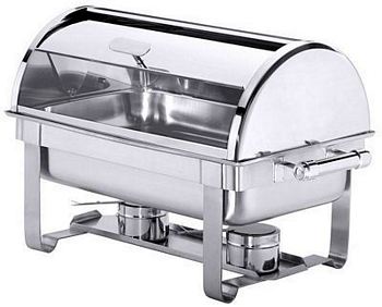 Contacto Roll-Top Chafing Dish GN 1/1, mit zwei Brennbehältern