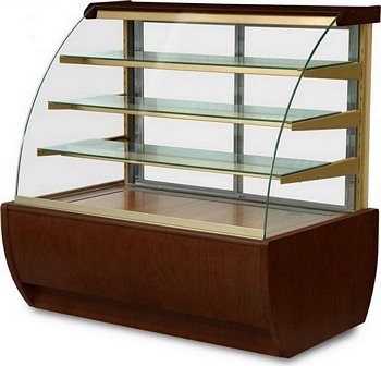 Warm display cabinet MEXICO G 0.6, warm air circulation, 1360 +/- 10 mm