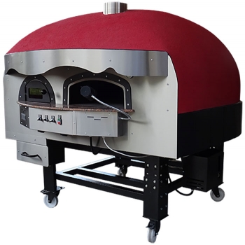 Holz Pizzaofen DR120K, Kuppel mit Silikonbeschichtung, 135 Pizzen á Ø 30 cm pro Stunde, Gewicht 1.950 kg