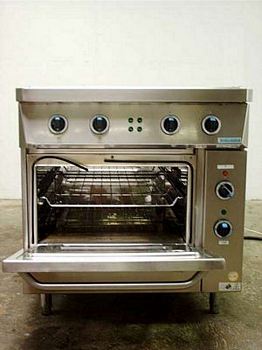 Gebrauchte- Elektroherd Thielmann mit Kippkochplatten & Backofen