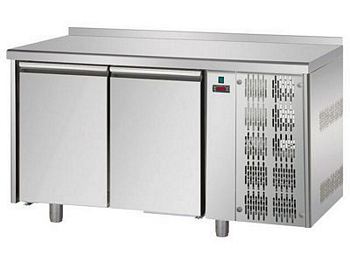 Bakery cool table, with upstand, -2°C/+8°C, 1600x800x900mm