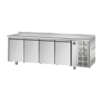 Bakery cool table, with upstand, -2°C/+8°C, 2700x800x900mm