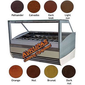 Showcase cake, 1440x850x1350mm