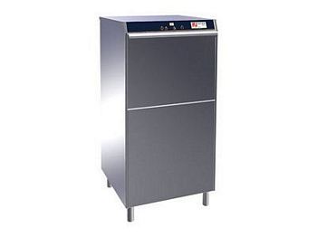 Hood dishwasher, with digital control, 400V, 605x605x1185mm