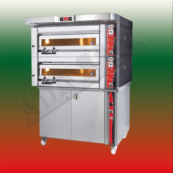 GMG Elektro- Bäckereiofen Pizzaofen Optima PB2M-88 2+2 40x60cm