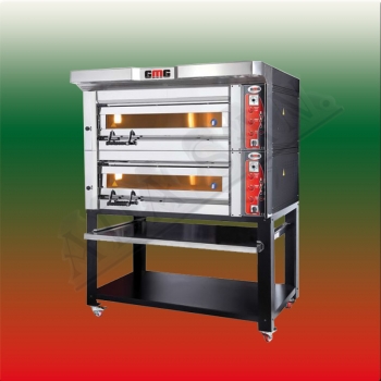 GMG Elektro- Bäckereiofen Pizzaofen Optima PB2T-88 2+2/ 40x60cm