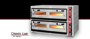 GMG Pizzaoven Classic Lux 6+6 33cm 400V with refractory stone