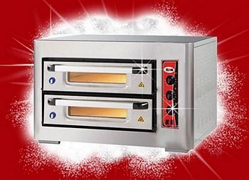 GMG Dual chamber pizza oven PF 5050DE3 , 6 kW, 80 x 72 x 50mm