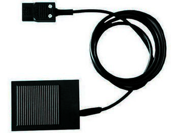 Gas griddle plate, half smooth/half grooved, 8 kW, 600x600x290mm