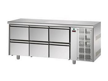 Cooling table, 1/1 GN, -2°C / 8°C, 1870x700x900mm